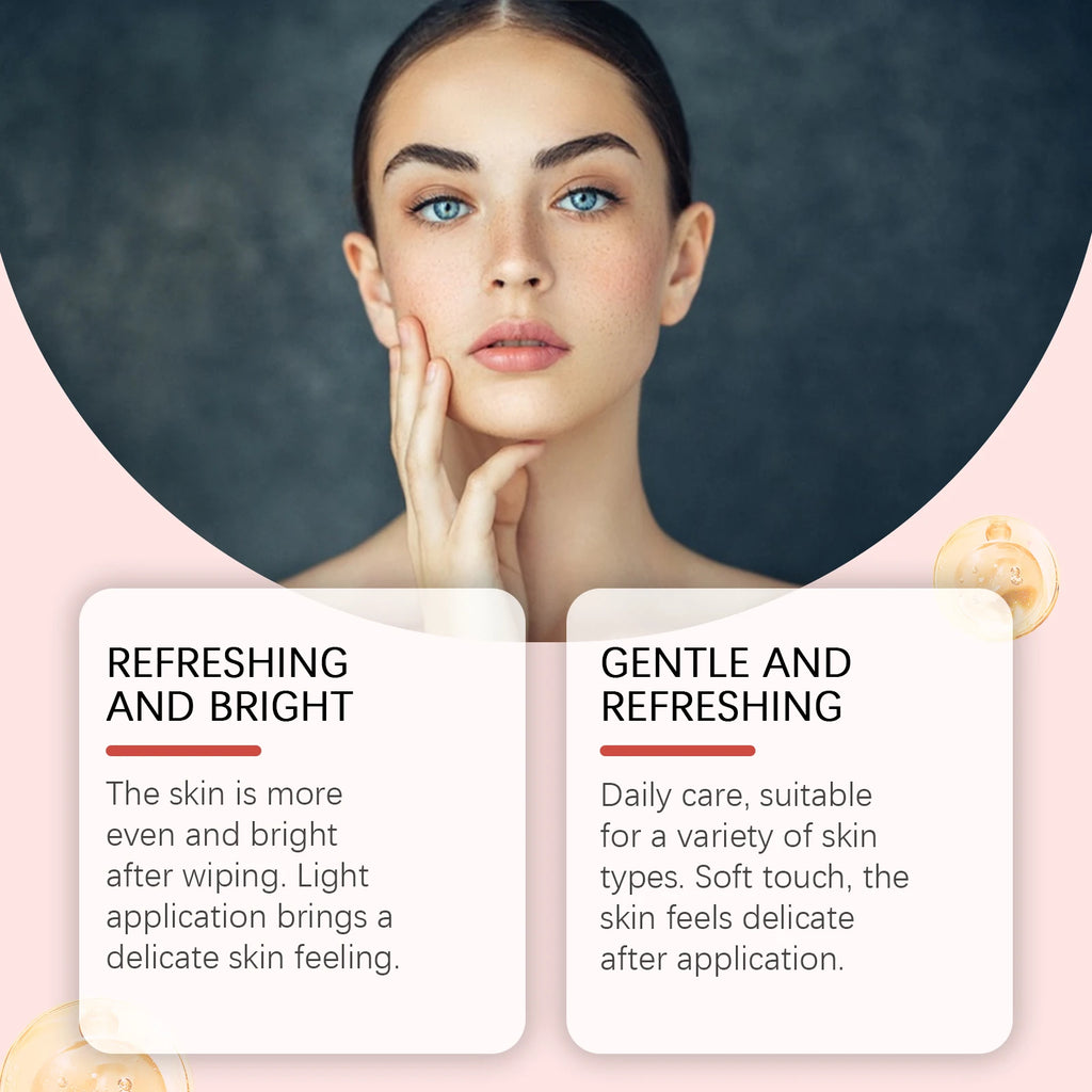 Jaysuing 70pc Succinic Acid Peeling Pads AHA BHA Exfoliant Facial Peeling Pads Oasis Select