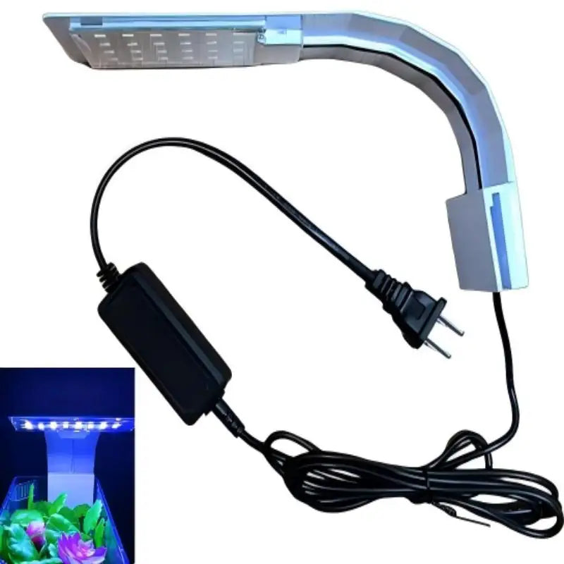 Clip-On Fish Tank Light With 3 Color Modes Ultra-Thin LED Aquarium Light Full Spectrum Bright Lamp Oasis Select C
