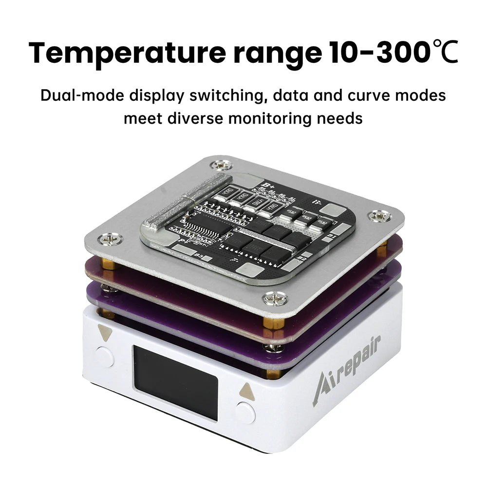PD65W Mini Hot Plate Digital Soldering Preheating Rework Station PCB SMD Board Surface Mount Preheating Welding Repair Tools Oasis Select