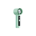 Strong Wind Mini Turbo Fan Super Strong Wind Powerful Airflow Portable Pocket Fan High Velocity Small Size Personal Fan Camping Oasis Select Green