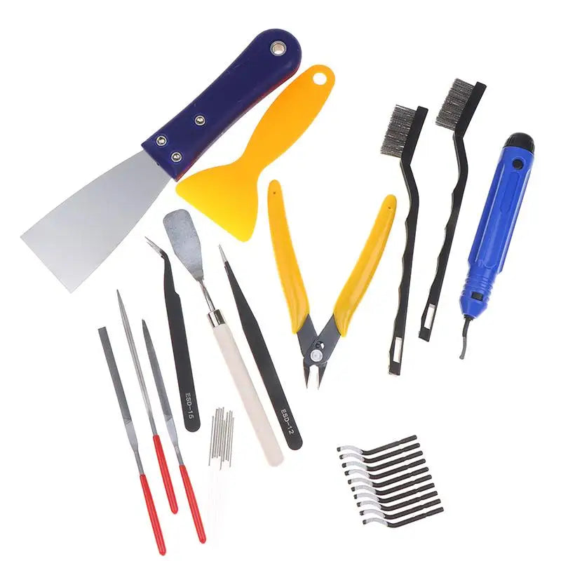1 Set 3D Printer Tools Kit,3D Printer Accessories For All FDM/SLA Printers Includes Nozzle Cleaning Tools, Removal Scrapers Oasis Select