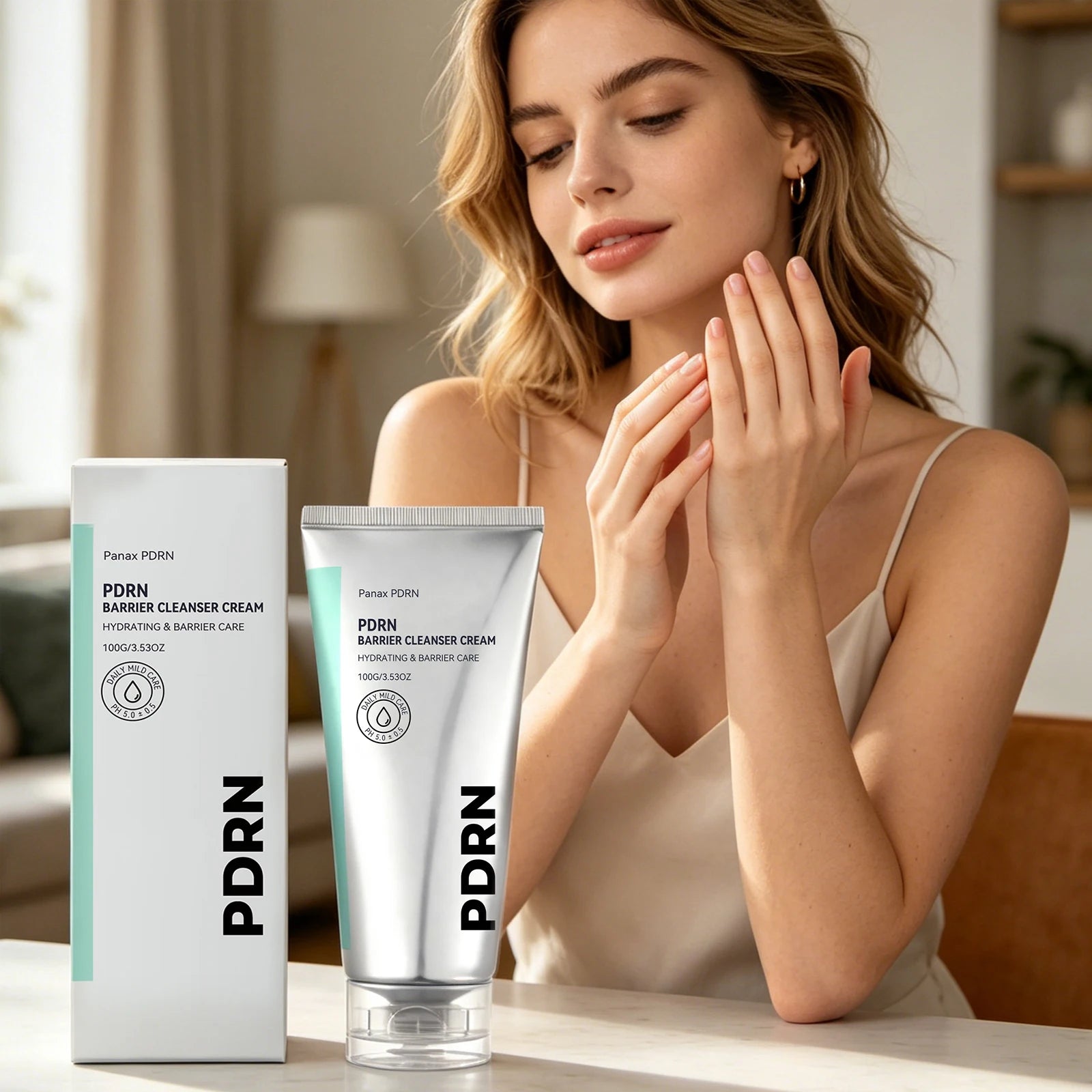 PDRN Cleanser Cream – pH Balance, Oil Control & Hydration