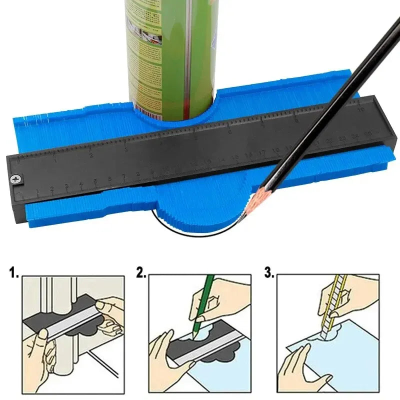 SLADE Contour Gauge Duplicator – Profile Measuring Template Tool Contour Gauge Tool Oasis Select