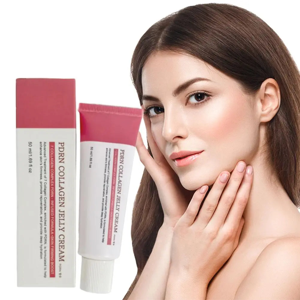 Korean PDRN Collagen Jelly Cream Hyaluronic Acid Anti-wrinkle Moisturizing Skin Firming Boost Plumping Even Skin Tone Skin Care Oasis Select
