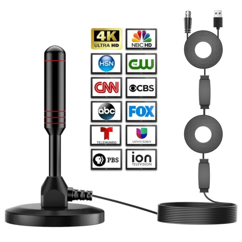 2025 New DTMB Domestic TV Suction Cup Aluminum Antenna with ATSC DVB-T HDTV Signal Amplifier Oasis Select
