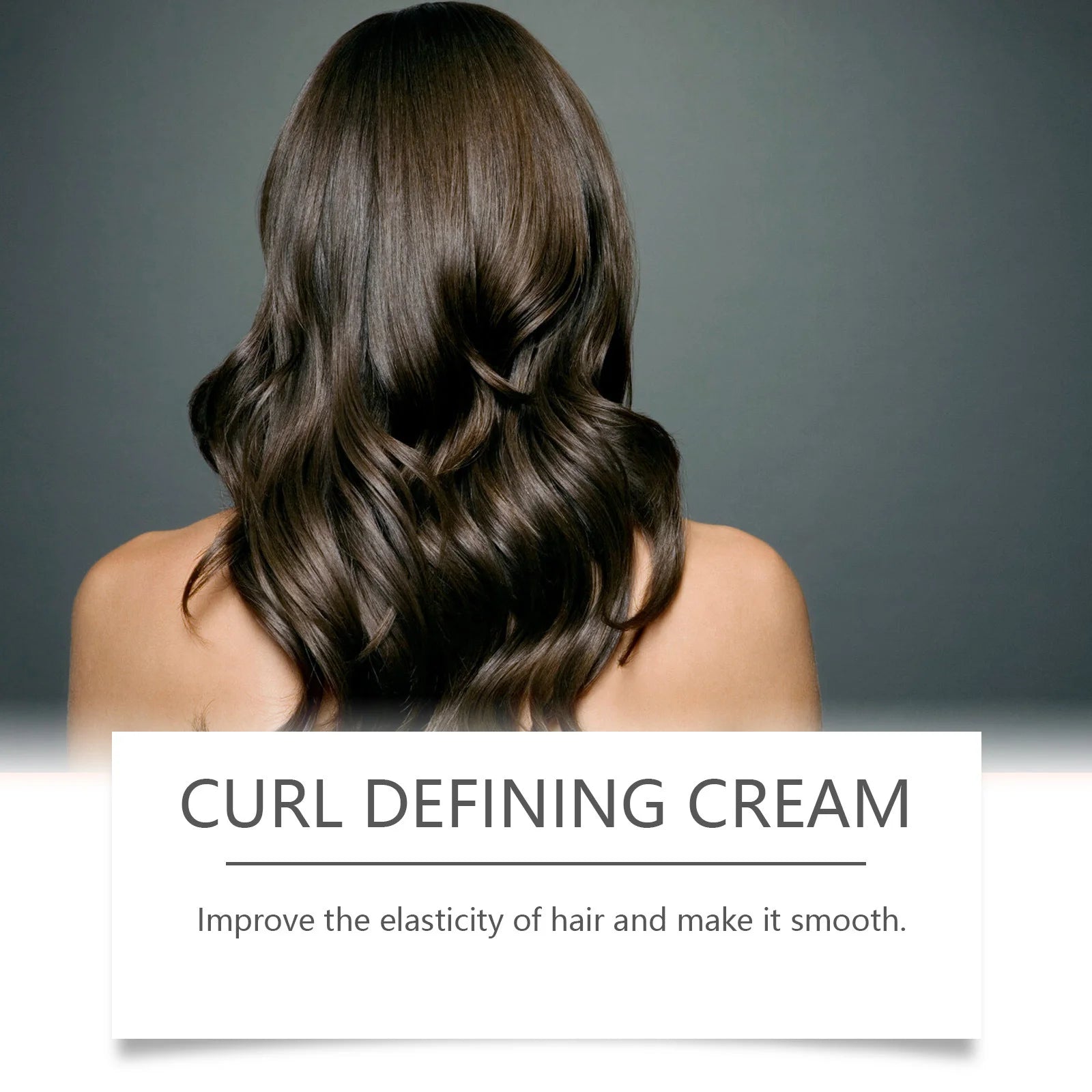 Curl Defining Cream Control Frizz Bouncy Resilient Enhancer Prevent Hair Breakage Smooth Moisturizing Hair Elastic Conditioner Oasis Select