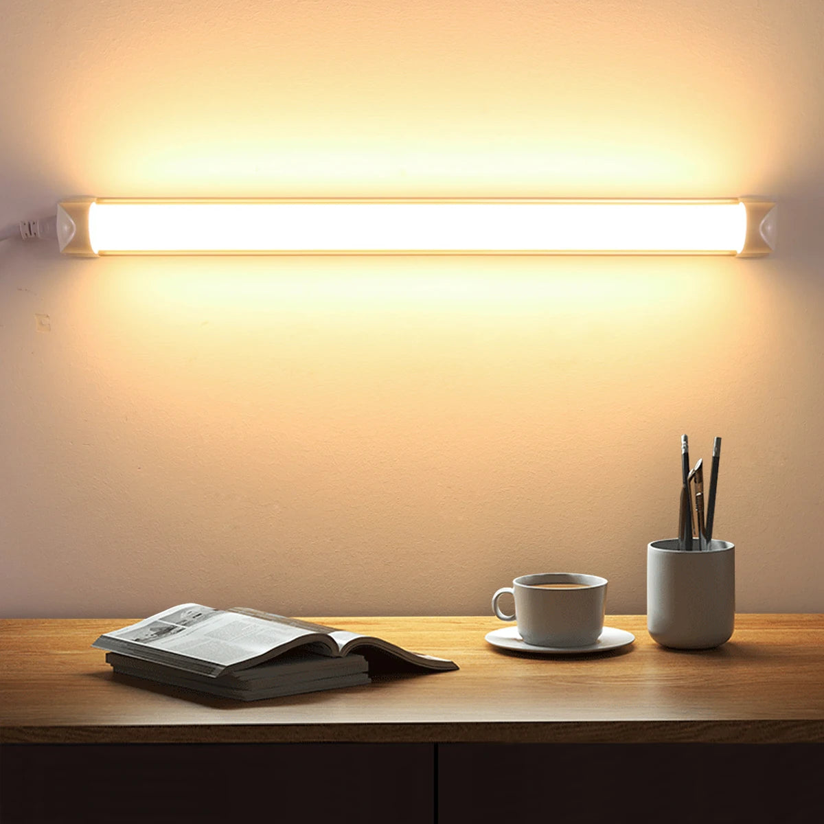 1.64FT 50CM 25W AC220V Led Fluorescent Light Energy Saving 1-6Pcs T8 LED Tube For Kitchen Dining Room Garage Shop Lighting ﻿ Oasis Select