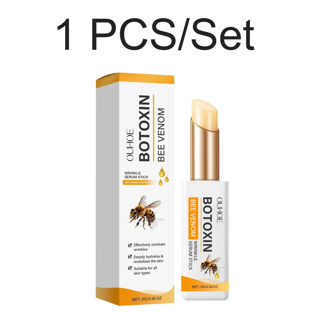 Bee Venom Anti Wrinkle Stick Face&Eye Cream Firming Lifting Reduce Dark Circles Puffiness Eye Bags Smoothing Fine Lines Skincare Oasis Select 1 PCS