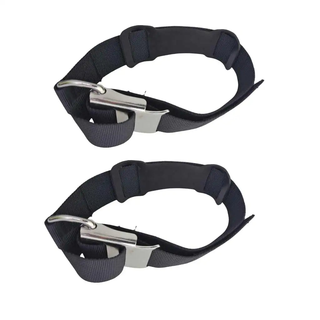 Scuba Diving Tank Band with SS Cam Lock Buckle Tech Cave Diving Cylinder Tank Band Belt Extinguisher Mounting Bracket Oasis Select 2 Pieces