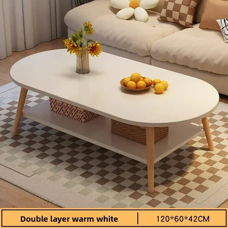 Multi-functional Coffee table living room small apartment living room sofa tea table bedroom simple bed INS wind small table Oasis Select SB-120CM