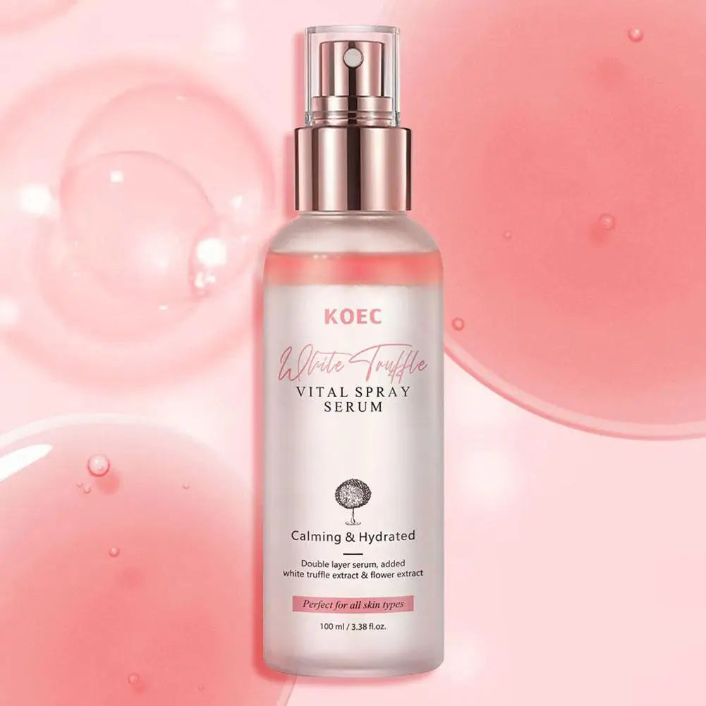 White Truffle Moisturizing Spray Deeply Nourishes Hydrating Face Mist Moisturizing Shrink Pores Oil Control for All Skin Types Oasis Select