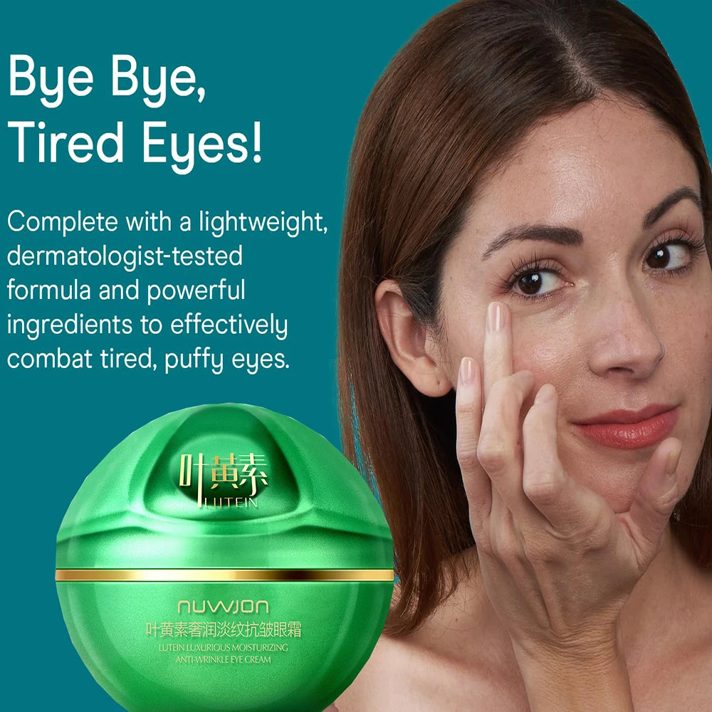 Lutein Eye Cream – Anti-Wrinkle, Firming & Moisturizing, 30g