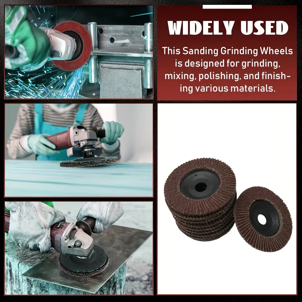 4-Inch 100mm Grinding Cutting Wheels for Angle Grinder – 3/5/10pk Abrasive Grinding Wheel Oasis Select