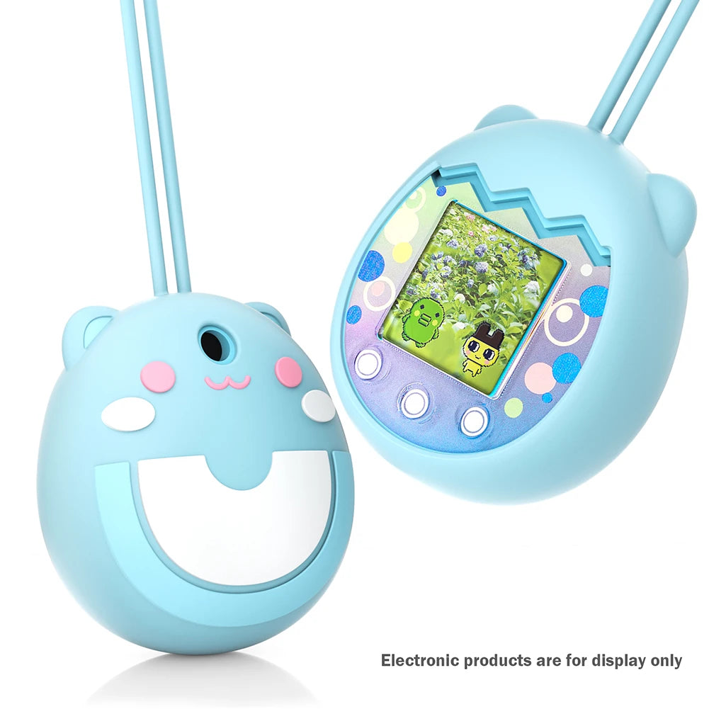 Protective Skin Sleeve Shell Anti-ScratchSilicone Case Protective Case with Hand Strap Anti-drop for Tamagotchi Pix Accessories Oasis Select Blue C China Mainland