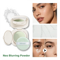 Neo Blurring Powder Setting powder Korean Oil-Control Compact with Pore Blurring Smoothing Finish Water proof Makeup Oasis Select 1pc