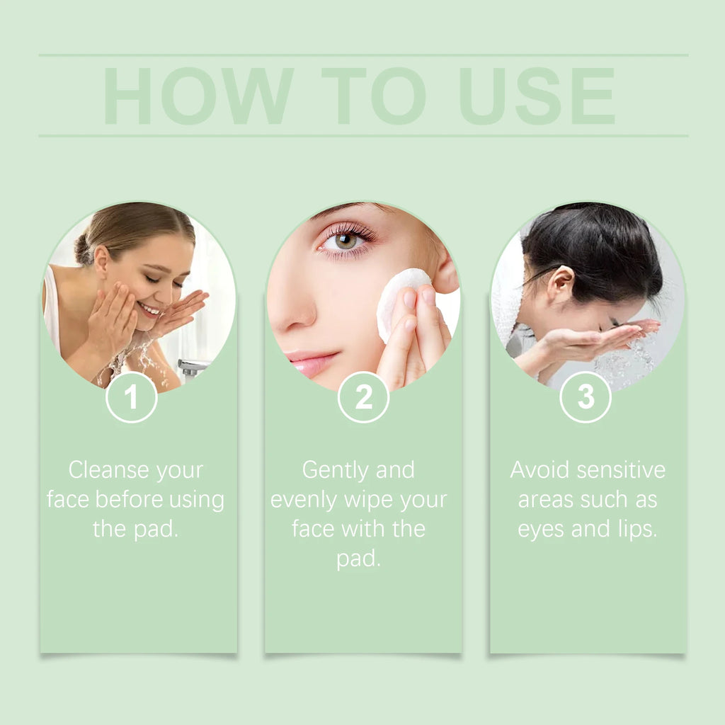 Salicylic Acid Facial Pads 70ct – Pore Cleansing & Oil Control Exfoliating Facial Pads Oasis Select