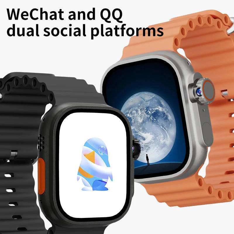 DW100 Pro plus Touch ID Smartwatch 5G Full Netcom 2.29inch Amoled Smart Watch With 32+1024GB ROM Free Download App WIFI GPS WIFI Oasis Select