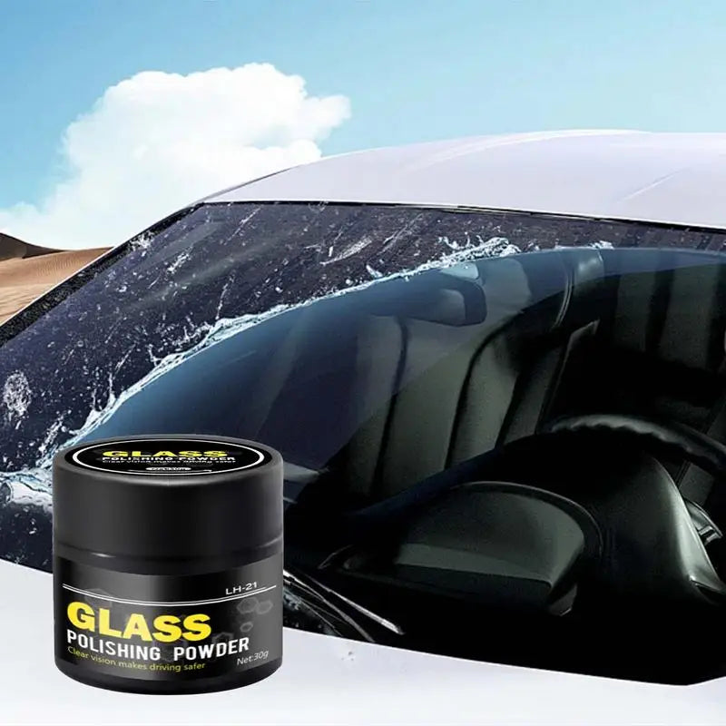 Car Glass Polishing Powder Detergent Glasses Scratch Remover Window Cleaner auto Glass Cleaning Powder Safe Windshield Polish Oasis Select