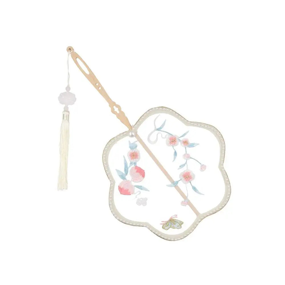 Style Hanfu Accessories Dancing Fan DIY Craftsmanship Decorative Fans Home Decoration Hand Fan Group Fan Photography Prop Oasis Select