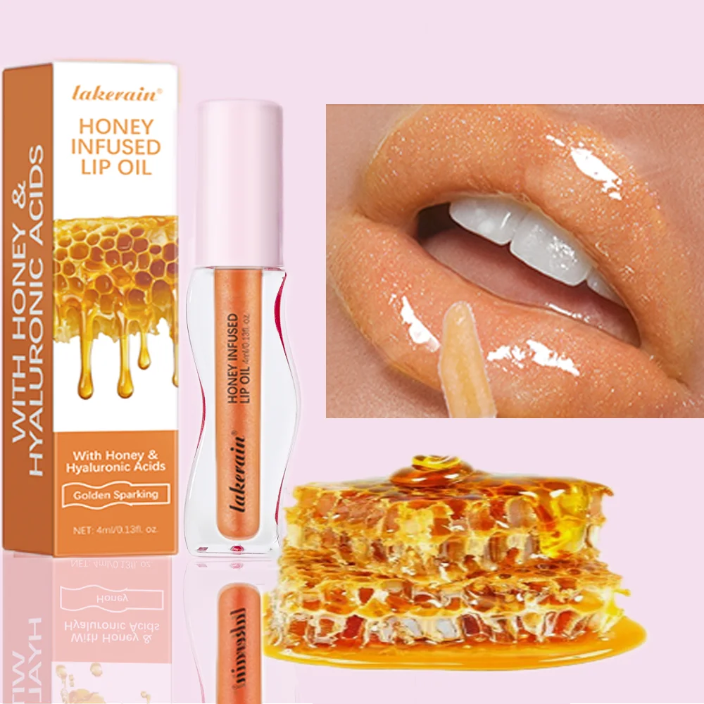 Strawberry Tinted Lip Oil Gloss – Hydrating & Plumping | ibcccndc