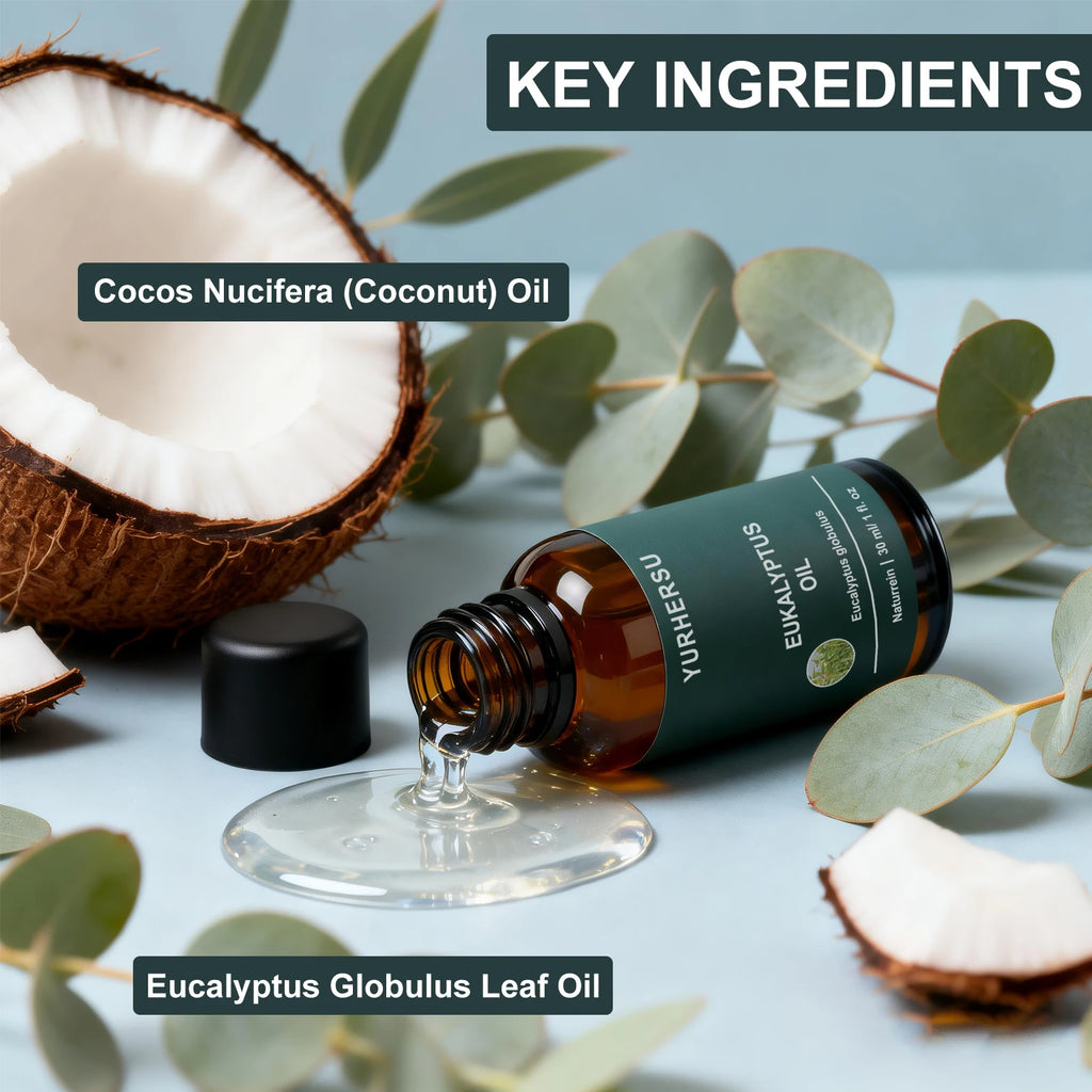100% Pure Eucalyptus Essential Oil 30ml – Diffuser & Skin Care Essential Oil Oasis Select