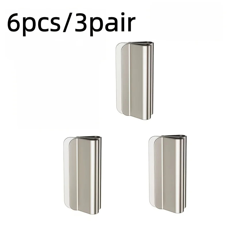 1 Pair/3 Pairs of Magnetic Curtain Shading Buckles, Magnetic Curtain Closure Fixing Buckles, Curtain Clips Oasis Select 3Pairs