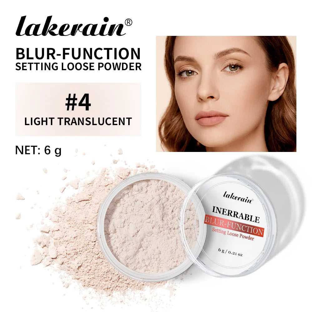 Blur-Function Setting Powder Long-lasting Blurring Brightening Oil Control Soft Focus Matte Effect Even Skin Tone Setting Powder Oasis Select LIGHT TRANSLUCENT