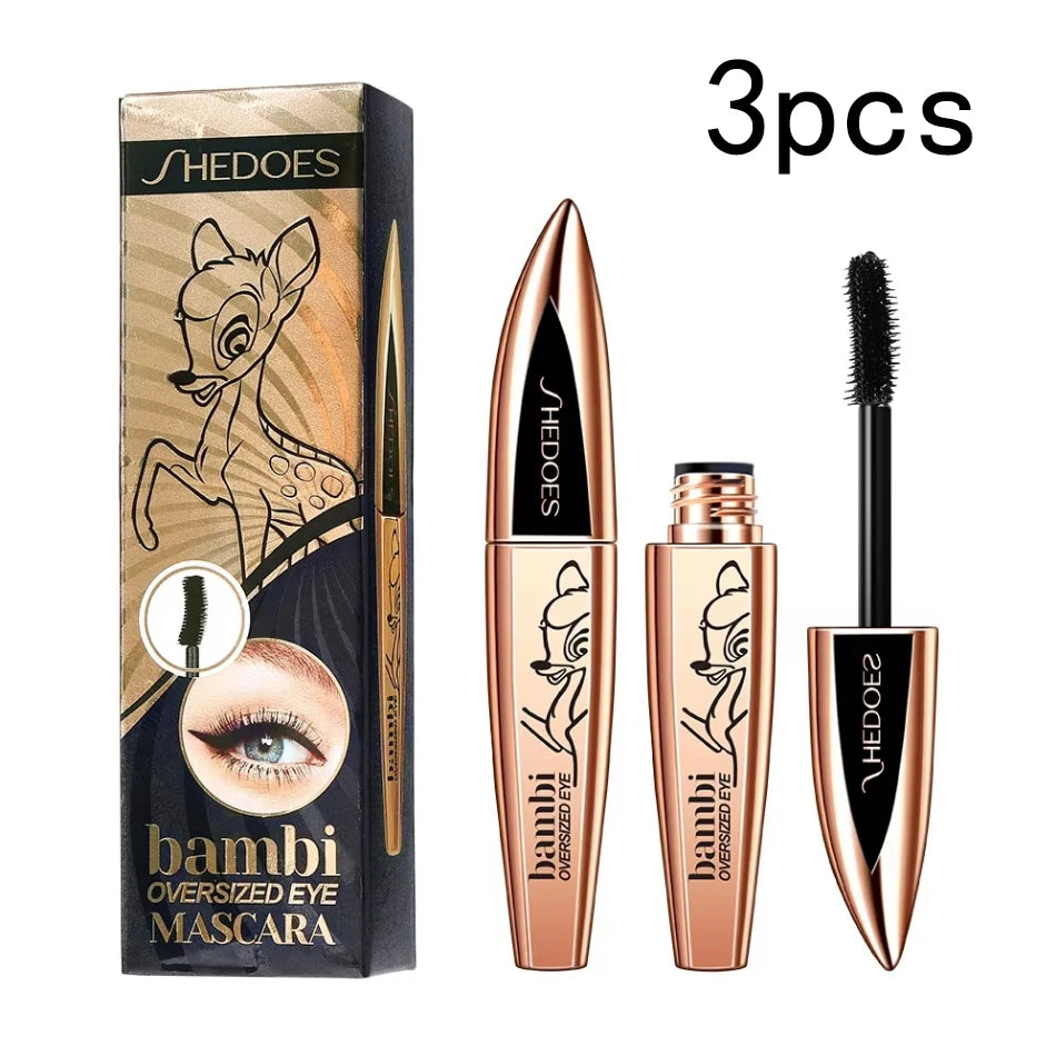 Deer Eye Black Waterproof Mascara – Long-Lasting Volume