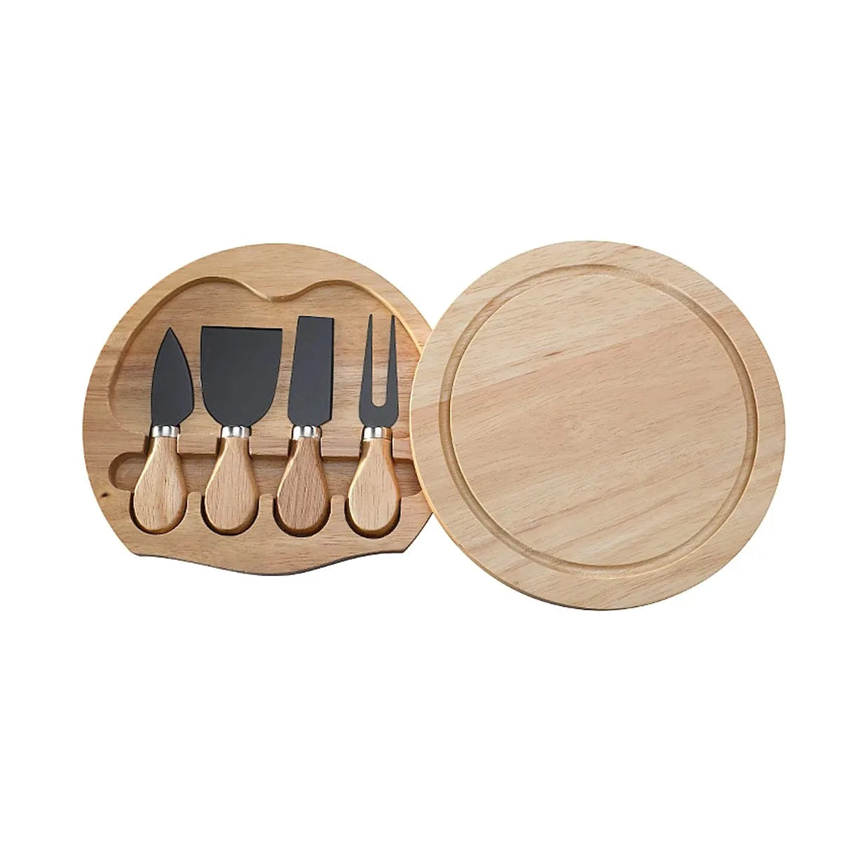 Stainless Steel Cheese Knife Set for Charcuterie Boards Cheese Knife Set Oasis Select black