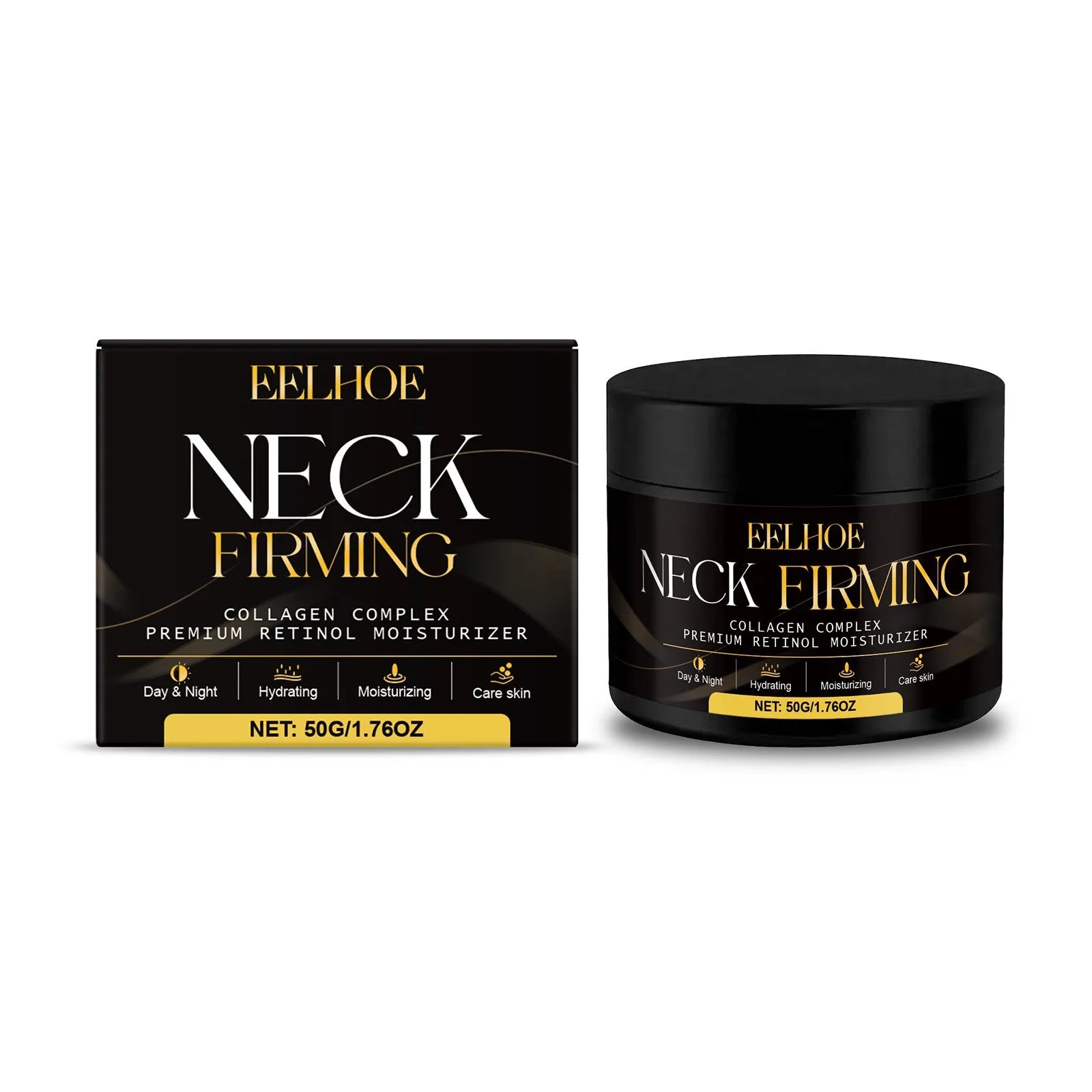 EELHOE Neck & Face Firming Cream – Anti-Wrinkle, Skin Tightening Neck Firming Cream Oasis Select 50g