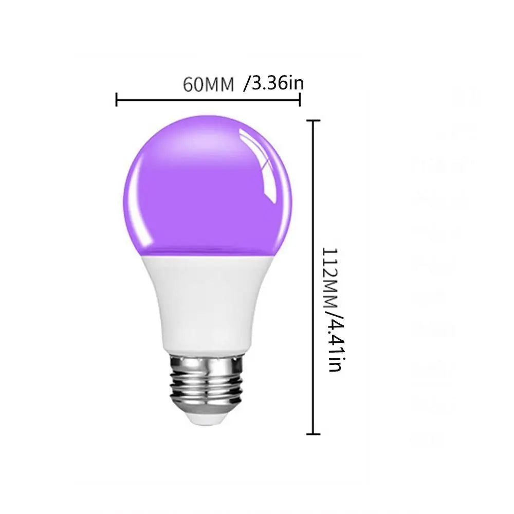 10W E27 UV Black Light Bulb – Purple Glow Party & Disco UV Black Light Bulb Oasis Select