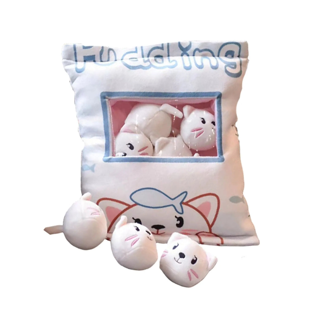 Cartoon A Bag Of Snacks Doll Throw Pillow Internet Celebrity Ins Snack Bag Plush Toy Creative Office Pillow Lovely Holiday Gifts Oasis Select C One Size