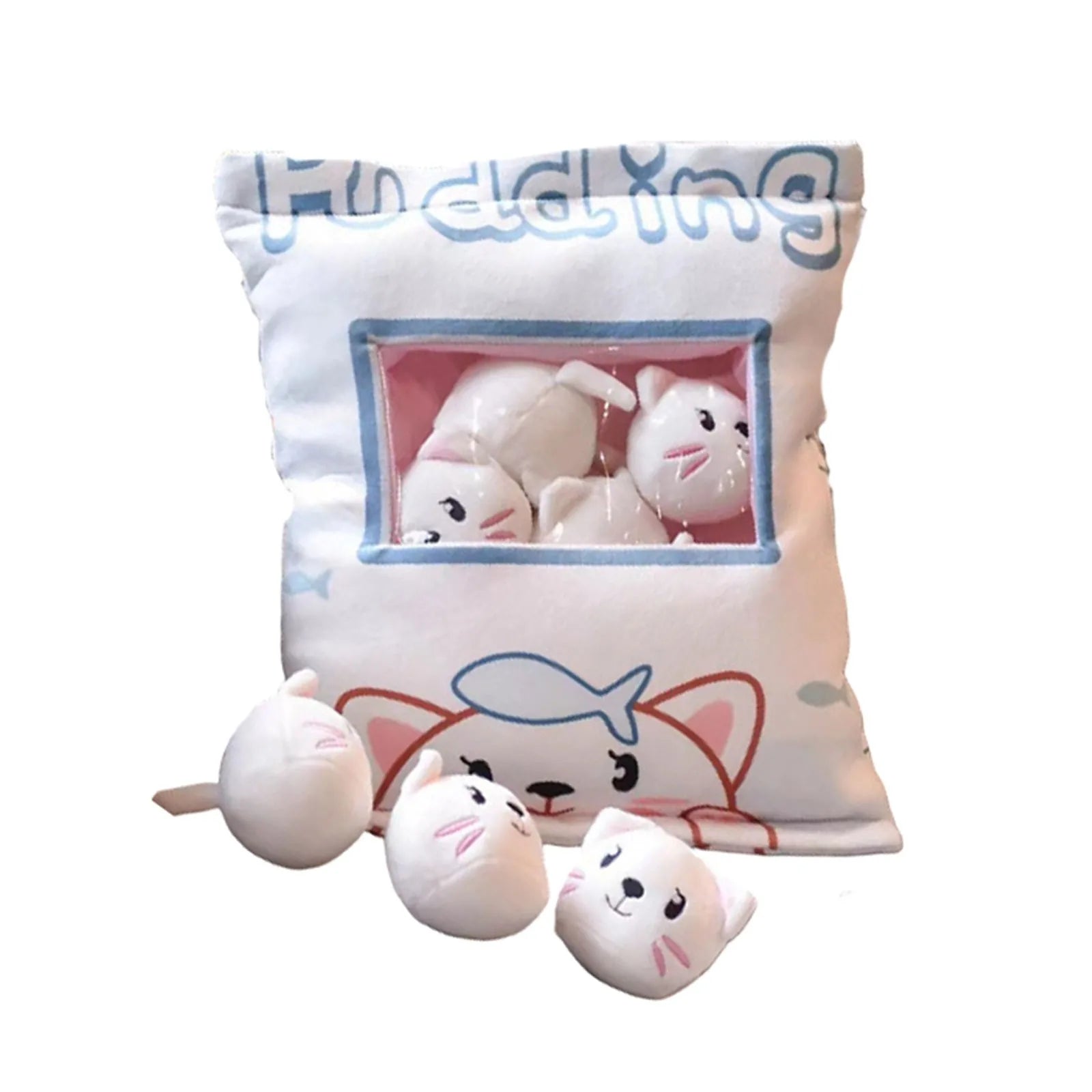 Cartoon A Bag Of Snacks Doll Throw Pillow Internet Celebrity Ins Snack Bag Plush Toy Creative Office Pillow Lovely Holiday Gifts Oasis Select C One Size