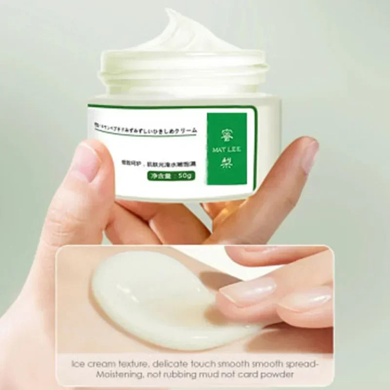 Japanese Six peptides Cream Firms Tightens Moisturizing Anti-Early Aging for Sensitive Skin Face And Neck 50g Oasis Select