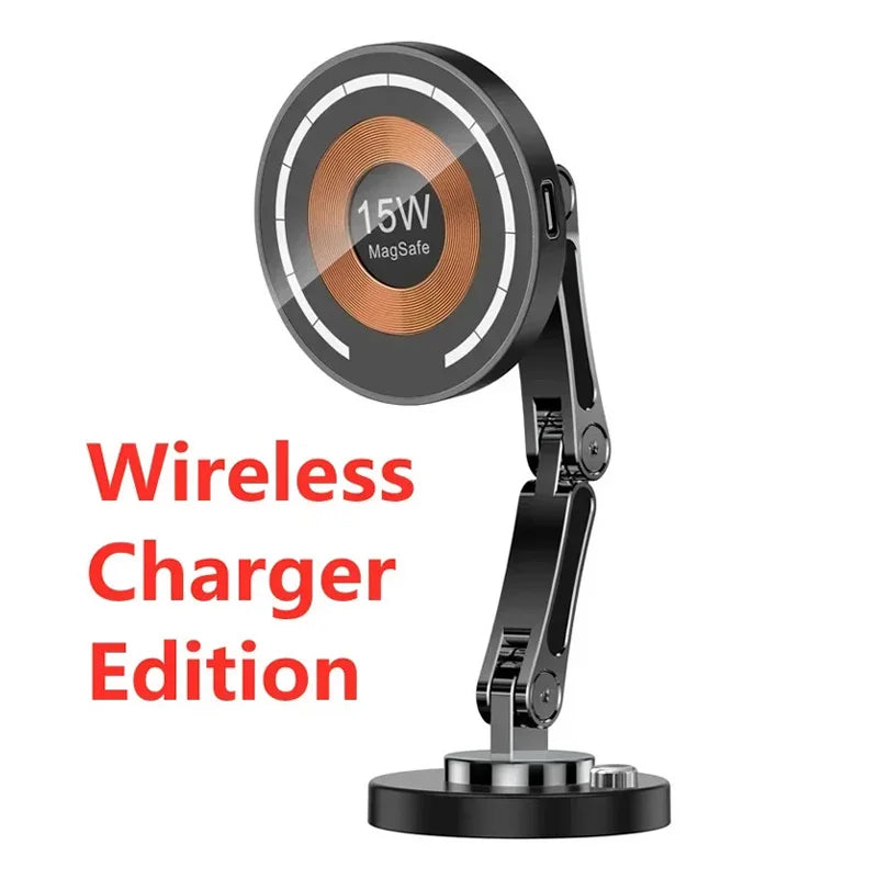 Magnetic Wireless Car Charger Phone Fast Car Charing Air Vent Mount Station For Iphone 15 14 13 12 Pro Max Magnet Phone Holder Oasis Select Wireless Charger