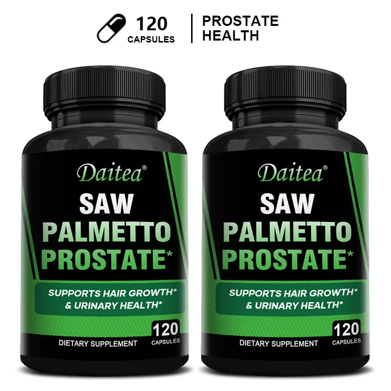 Saw Palmetto Berry Extract Capsules – Hair & Hormone Support