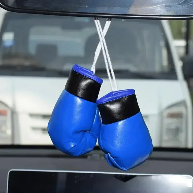 Miniature Boxing Gloves Punching Bag Backpack Hanging Pendant Collectible Souvenir for Party Decorations Oasis Select