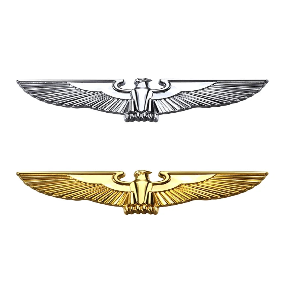 3D Eagle Wings Car Stickers Emblem Decals Sticker Emblem Badge Decal Car Accessories Adhesive Decals For All Vehicles Oasis Select