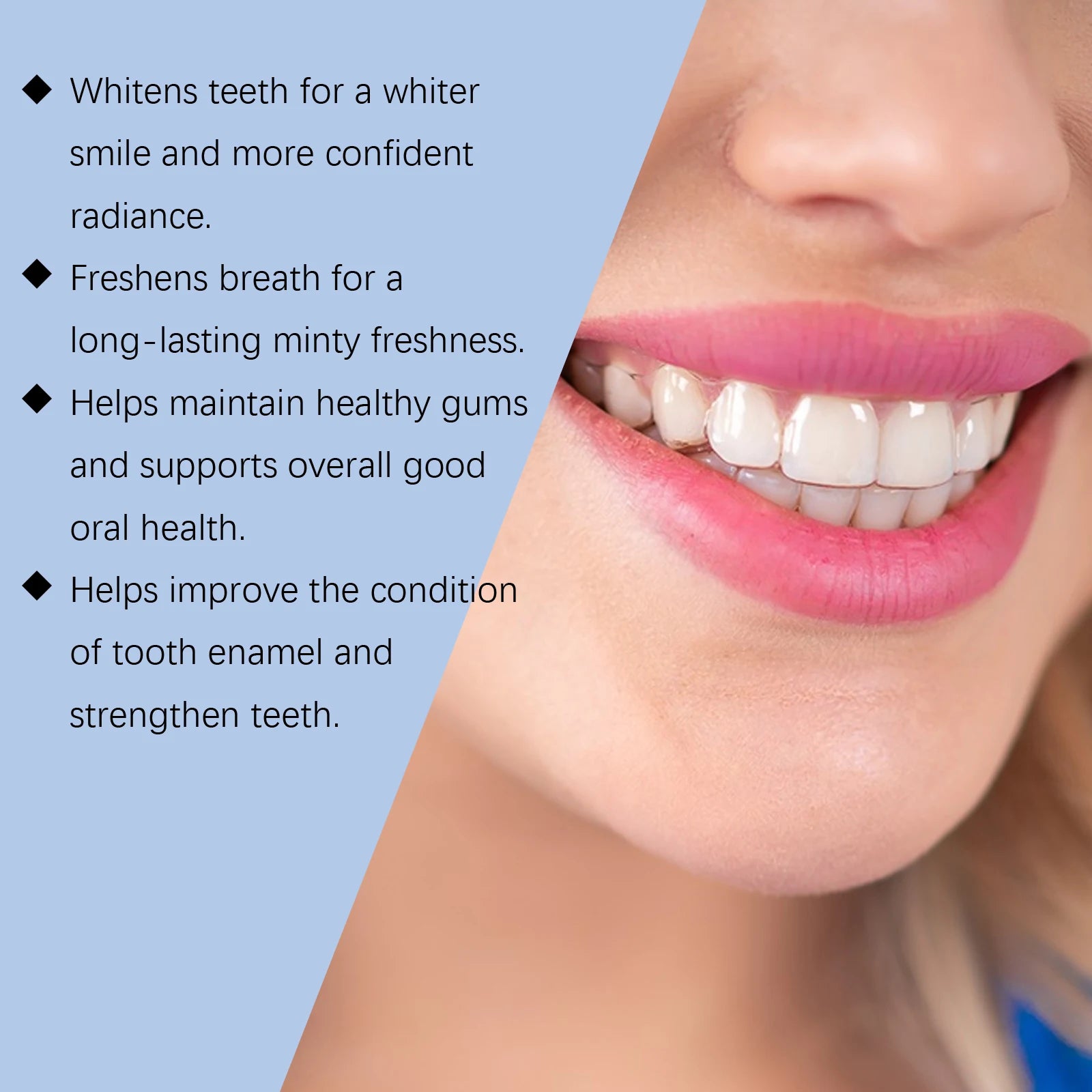Niacinamide Corrector Toothpaste Whitening Teeth Stain Plaque Remover Protect Enamel Reduce Yellowing Tooth Refreshing Oral Care Oasis Select