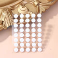 40Pcs 6.5mm Diameter 0.8mm Thickness Small Dots Universal Mouse Skates For Mouse Foot Glide Feet Sticker Oasis Select White