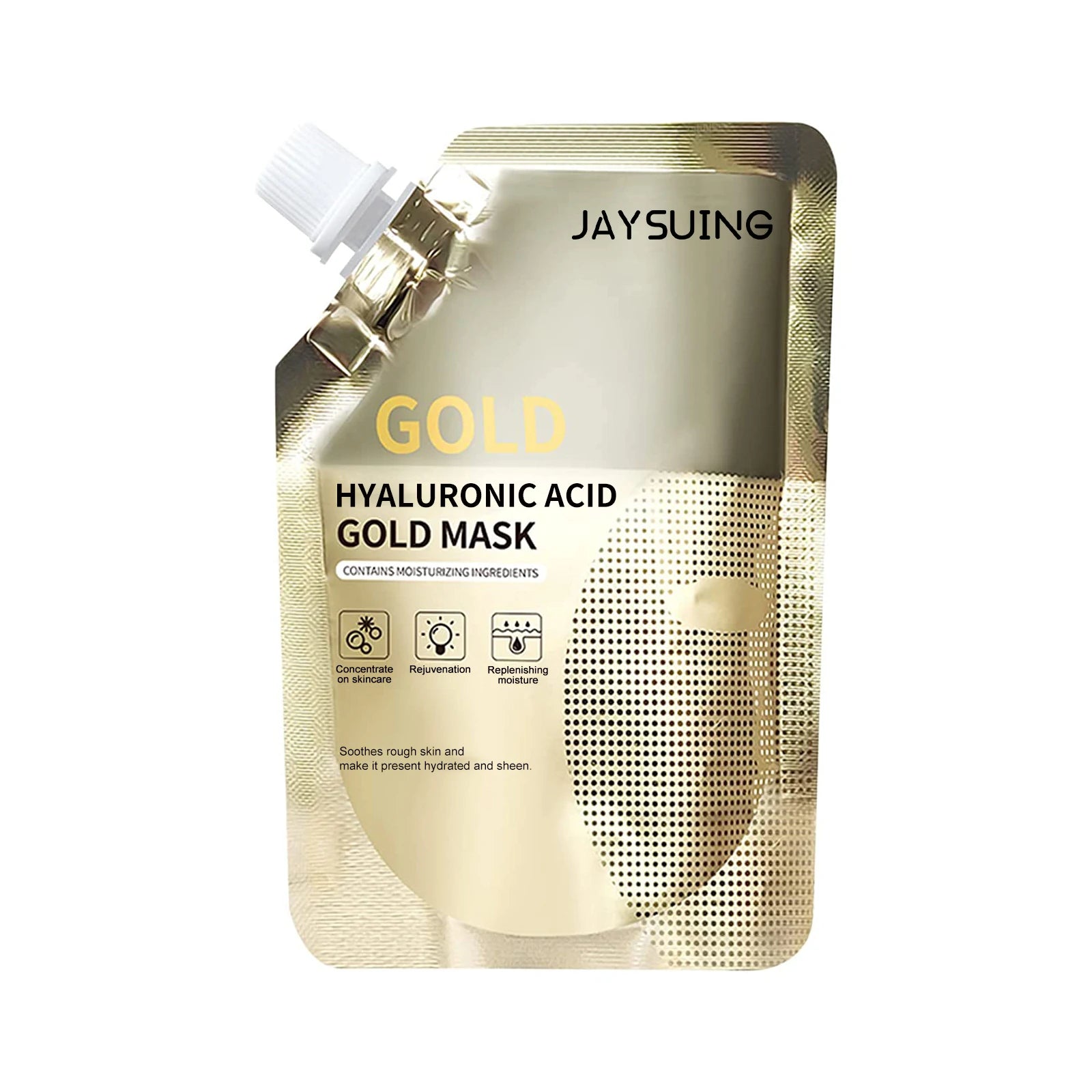Jaysuing Gold Peel-Off Face Mask – Pores, Firming & Fine Lines Peel-Off Face Mask Oasis Select 100g baged