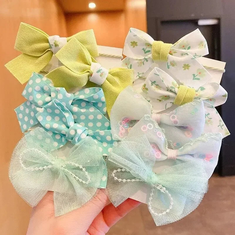 10pcs Aesthetic Hair Scrunchies – Cute Elastic Hair Ties, Soft Fabric Hair Bands, Stylish Headbands for Everyday Wear Oasis Select 10pcs-18