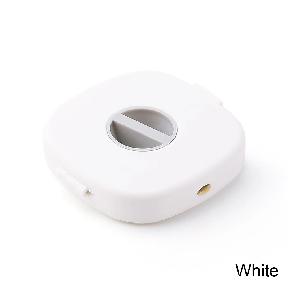 Mini Rotating Cable Winder Box | Portable Cord Organizer