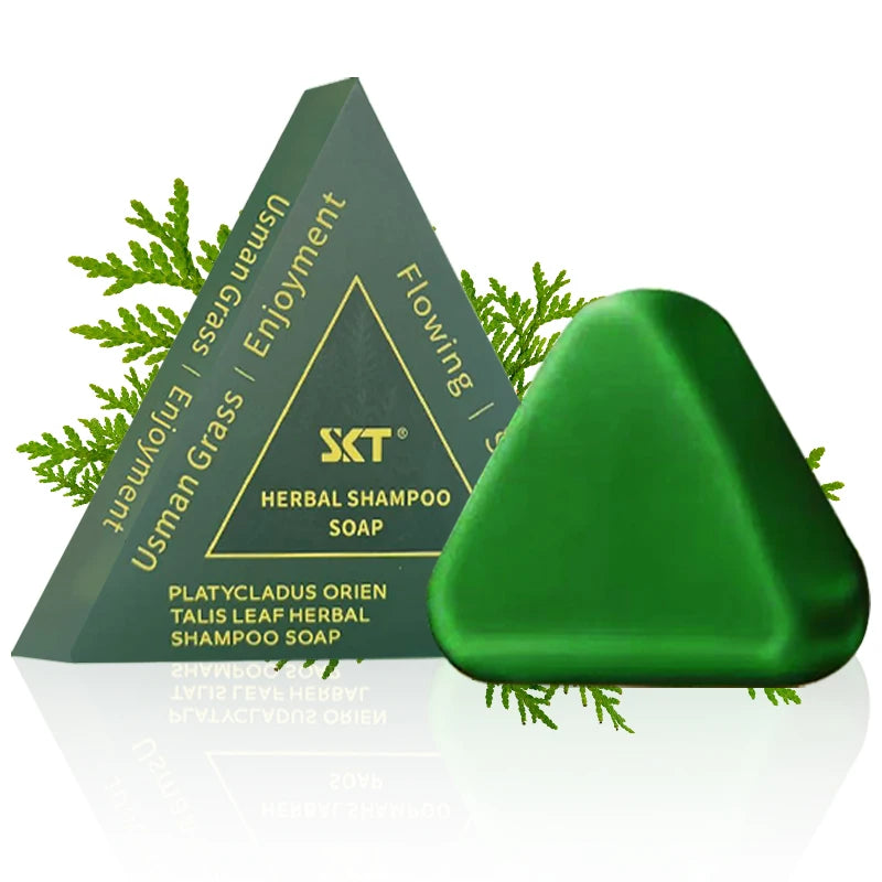 Platycladus orientalis leaf usseman shampoo soap is rich in ginseng, Platycladus orientalis and other China Chinese herbal Oasis Select
