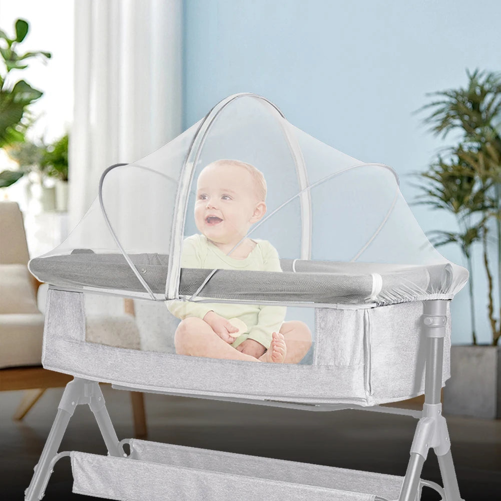 Baby Crib Mosquito Net Tent – Foldable Breathable Bug Cover Baby Mosquito Net Oasis Select