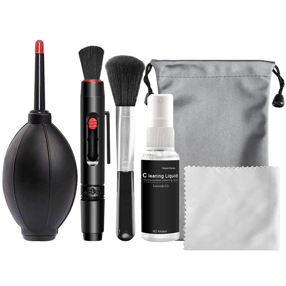 5-29PCS DSLR Lens Camera Cleaner Kit Digital Camera Sensor Cleaning Kit SLR DV Cameras Clean Set for Sony Fujifilm Nikon Canon Oasis Select 5 in 1