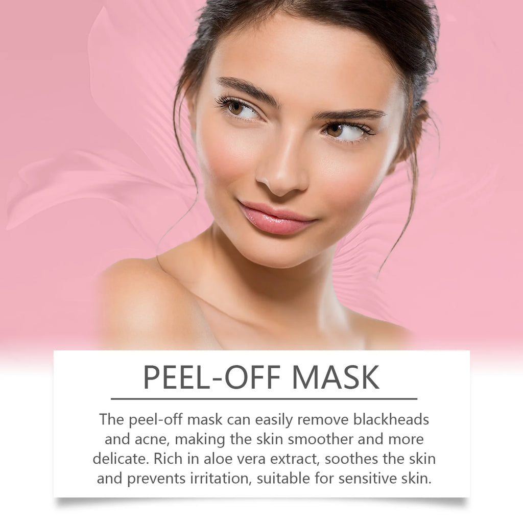 Collagen Face Mask Peel off Deep Cleansing Remove Dirt Reduce Fine Lines Oil-Control Moisturizing Facial Mask Brighten Skin Care Oasis Select