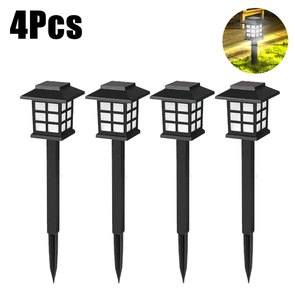 Solar LED Pathway Lights Outdoor IP65 Waterproof Garden Stake