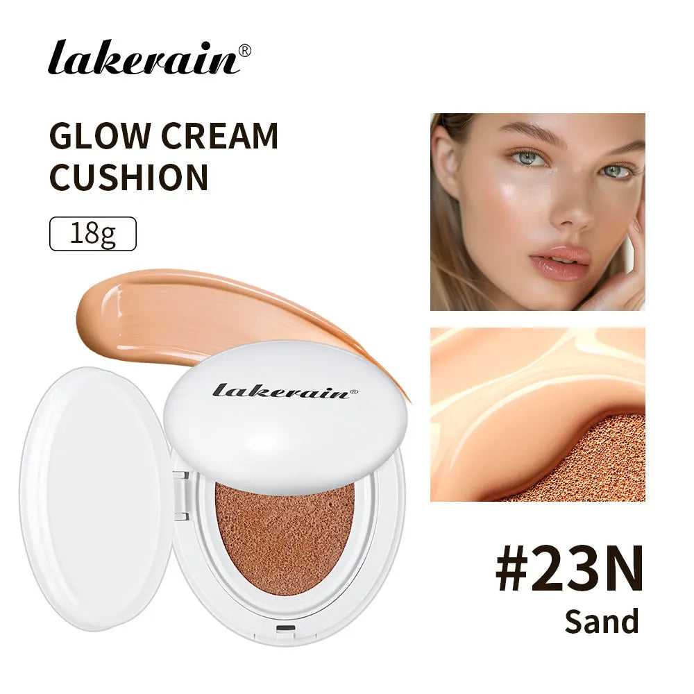 NEW Glow CC Cream Foundation Cushion Waterproof Long-lasting Brighten Foundation Cream Women Base Makeup Face Korean Cosmetics Oasis Select 23N