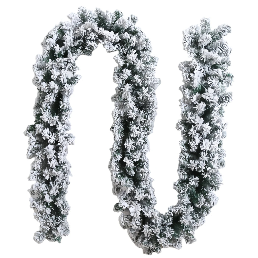 For Weddings Flexible Decoration Garland 270CM Christmas Wreath Artificial Christmas Garland Decorative 8.8 Feet Long Oasis Select